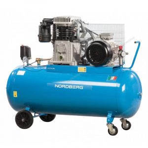Компрессор поршневой, ременной, ресивер 270л, 653 л/мин NORDBERG NC270/650 (Италия)