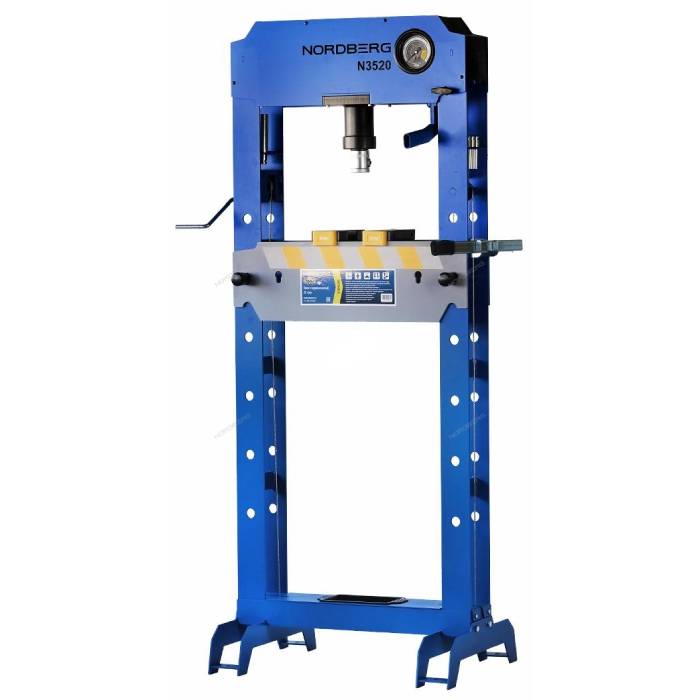 Пресс усилие 20 тонн PRO NORDBERG N3520