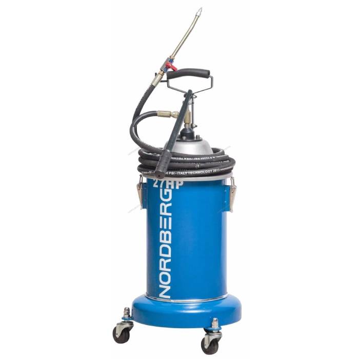 Установка для раздачи густой смазки ручная 12 л NORDBERG 27HP
