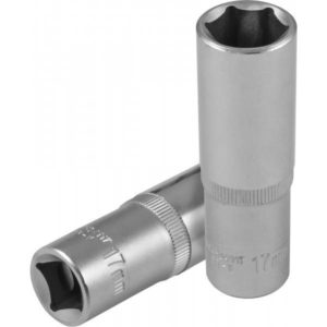Головка торцевая глубокая 1/2″DR, 17 мм Jonnesway S04HD4117