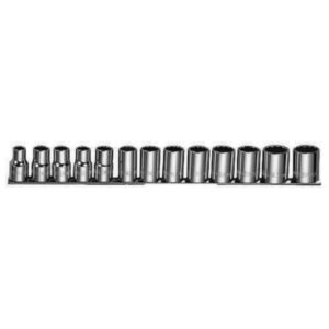 Набор головок торцевых 12-гранных MAXI-DRIVE 1/2″DR на держателе, 10-24 мм, 13 предметов Jonnesway S05H4113S