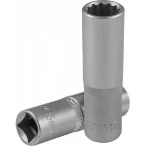 Головка торцевая глубокая 12-гранная 1/2″DR, 15 мм Jonnesway S04HD4715