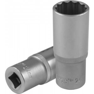 Головка торцевая глубокая 12-гранная 1/2″DR, 24 мм Jonnesway S04HD4724