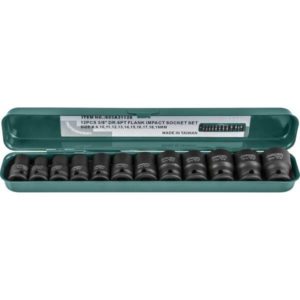 Набор головок торцевых ударных 3/8″DR, 8-19 мм, 12 предметов Jonnesway S03A3112S
