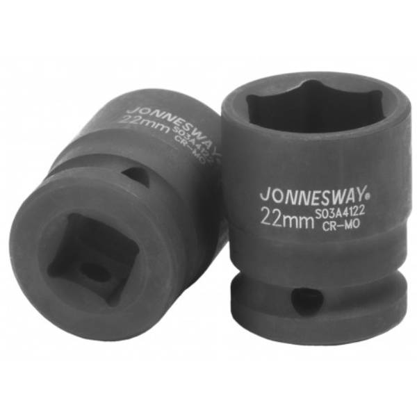 Головка торцевая ударная 1/2"DR, 22 мм Jonnesway S03A4122