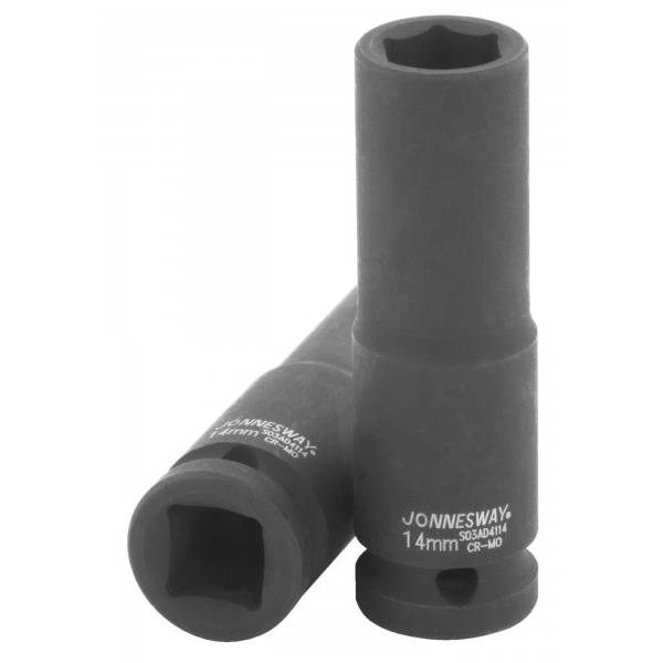 Головка торцевая ударная глубокая 1/2"DR, 14 мм Jonnesway S03AD4114