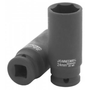 Головка торцевая ударная глубокая 1/2″DR, 24 мм Jonnesway S03AD4124