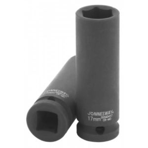 Головка торцевая ударная глубокая 1/2″DR, 17 мм Jonnesway S03AD4117