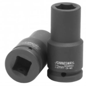 Головка торцевая ударная глубокая 3/4″DR, 22 мм Jonnesway S03AD6122