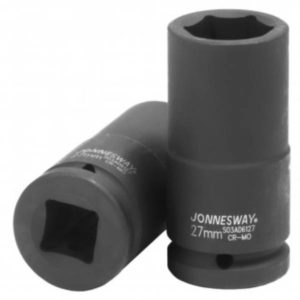 Головка торцевая ударная глубокая 3/4″DR, 27 мм Jonnesway S03AD6127