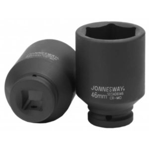 Головка торцевая ударная глубокая 3/4″DR, 46 мм Jonnesway S03AD6146