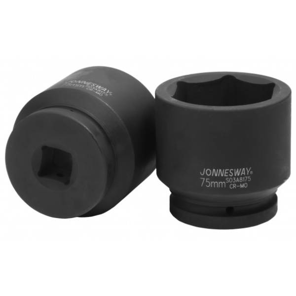 Головка торцевая ударная 1"DR, 75 мм Jonnesway S03A8175