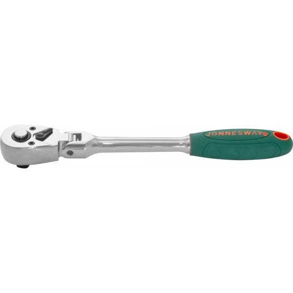 Рукоятка трещоточная с шарниром 3/8"DR, 36 зубцов, 240 мм Jonnesway R4103