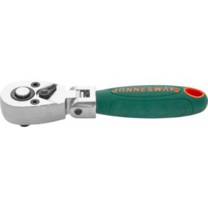 Рукоятка трещоточная укороченная с шарниром 1/4″DR, 36 зубцов, 125 мм Jonnesway R4202
