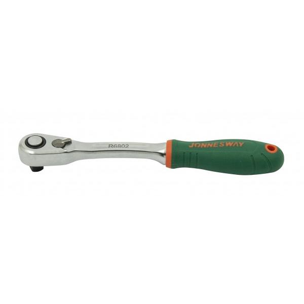 Рукоятка трещоточная 1/4"DR, 60 зубцов, 140 мм Jonnesway R6802