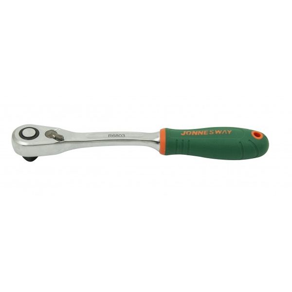 Рукоятка трещоточная 3/8"DR, 60 зубцов, 200 мм Jonnesway R6803