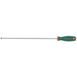 Отвертка стержневая шлицевая ANTI-SLIP GRIP, SL8.0х400 мм Jonnesway D71S8400