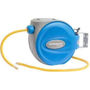 Шланг воздушный на катушке гибридный PVC Ø9,5х15,5мм, 15+1м NORDBERG HR1015HPVC