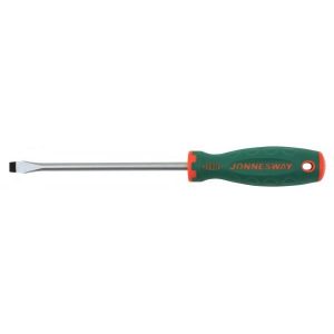 Отвертка стержневая шлицевая ANTI-SLIP GRIP, SL4.0х150 мм Jonnesway D71S4150
