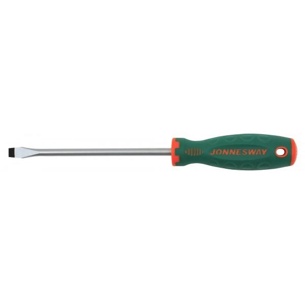 46120 Отвертка стержневая шлицевая ANTI-SLIP GRIP, SL4.0х150 мм Jonnesway