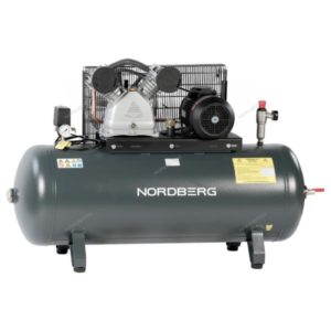 Компрессор поршневой с ременной передачей, ресивер 270л, 880л/мин NORDBERG NCP300/880