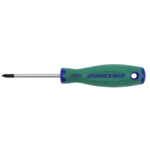 Отвертка стержневая крестовая ANTI-SLIP GRIP, PH1х75 мм Jonnesway D71P175