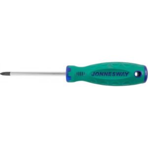 Отвертка стержневая крестовая ANTI-SLIP GRIP, PH2х100 мм Jonnesway D71P2100