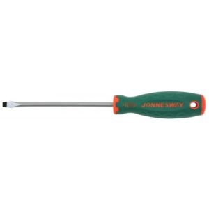 Отвертка стержневая шлицевая ANTI-SLIP GRIP, SL8.0х150 мм Jonnesway D71S8150