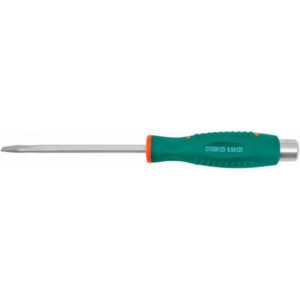 Отвертка стержневая шлицевая, ударная, силовая под ключ,SL6.5х125 Jonnesway D70S6125