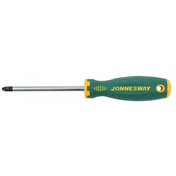 49212 Отвертка стержневая POZIDRIV® ANTI-SLIP GRIP, PZ3x150 Jonnesway