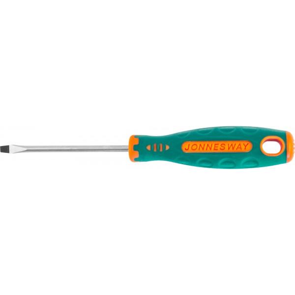Отвертка стержневая шлицевая ANTI-SLIP GRIP, SL3.0х60 мм Jonnesway D71S360