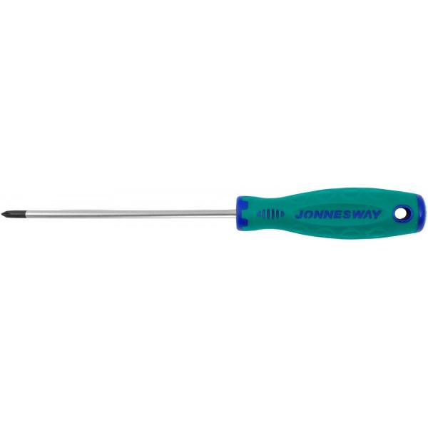 Отвертка стержневая крестовая ANTI-SLIP GRIP, PH1x150 мм Jonnesway D71P1150