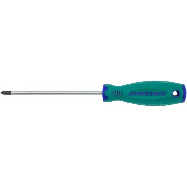 Отвертка стержневая крестовая ANTI-SLIP GRIP, PH2x150 мм Jonnesway D71P2150