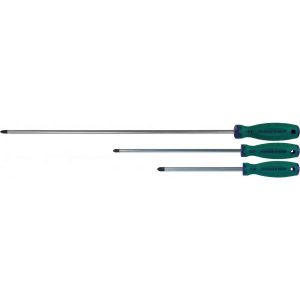 Отвертка стержневая крестовая ANTI-SLIP GRIP, PH2x250 мм Jonnesway D71P2250