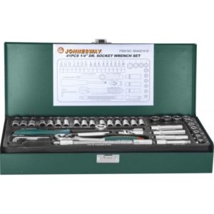 Набор инструментов 1/4″DR, 41 предмет Jonnesway S04H2141S