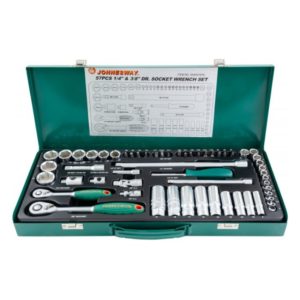 Набор инструментов 1/4″ и 3/8″DR, 57 предметов Jonnesway S04H3157S