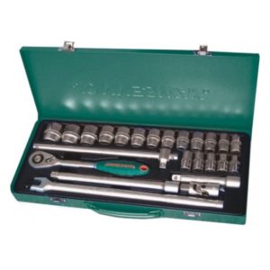 Набор инструментов 1/2″DR, 24 предмета Jonnesway S04H4524S