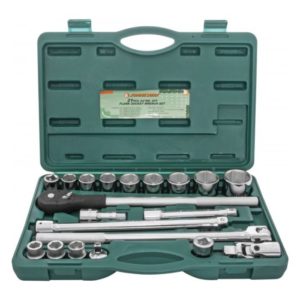Набор инструментов 3/4″DR, 21 предмет Jonnesway S04H6321S (S04H6121S)