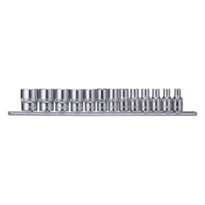 Набор головок торцевых 1/4″DR на держателе, 13 предметов Ombra 914013