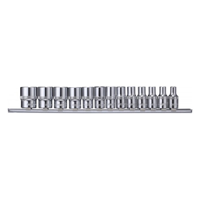 Набор головок торцевых 1/4"DR на держателе, 13 предметов Ombra 914013