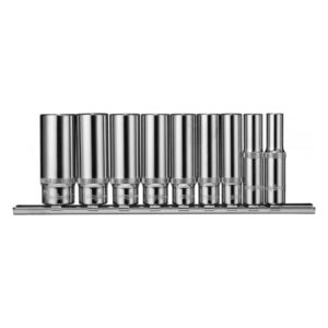 Набор головок торцевых глубоких 1/2″DR на держателе, внешний TORX®, E10-E24, 9 предметов Ombra 912709