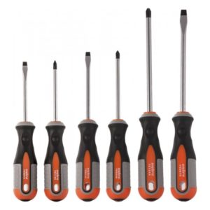 Набор отверток стержневых ROUND GRIP, 6 предметов Ombra 975006