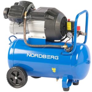 Компрессор поршневой V-образный, ресивер 50л, 360л/мин NORDBERG NCE50/360V