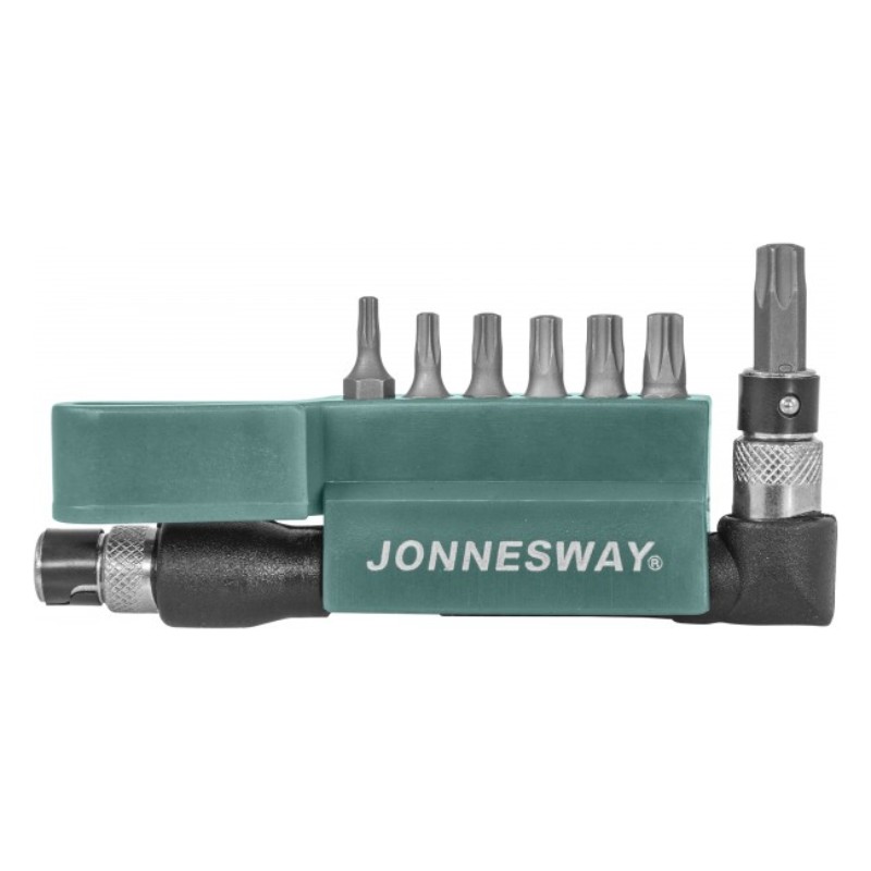 47463 Компллект вставок-бит 1/4"DR TORX®, T10-T40, c Г-образным приводом, 8 предметов Jonnesway
