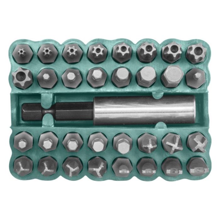 Набор вставок-бит 1/4"DR, 33 предмета Jonnesway S29H2133S