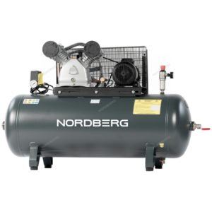 Компрессор поршневой с ременной передачей, ресивер 300л, 690л/мин NORDBERG NCP300/690