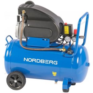 Компрессор поршневой, ресивер 50л, 240л/мин NORDBERG NCE50/240
