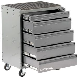 Тележка инструментальная, 5 выдвижных ящиков OPTIMAL NT115