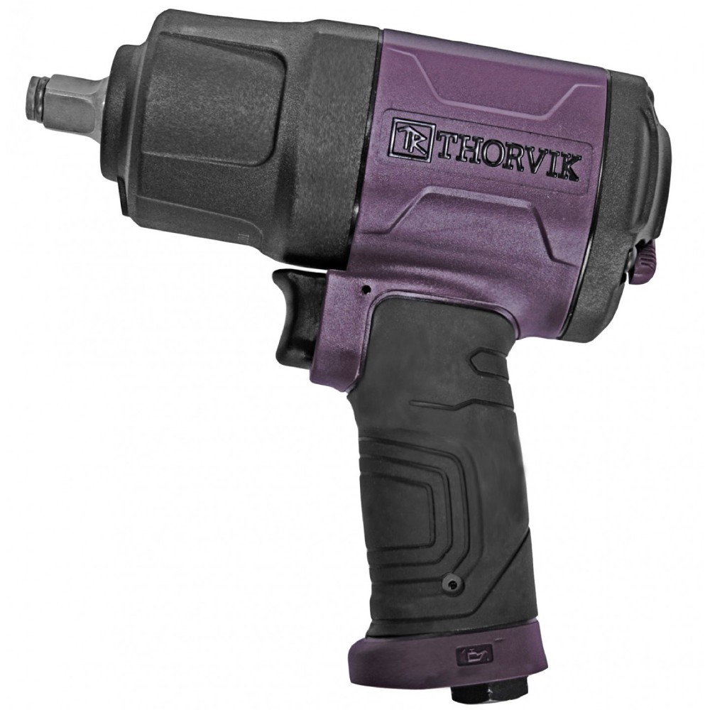 Гайковерт ударный пневматический 1/2"DR 8000 об/мин, 1275 Нм Thorvik AIW1275