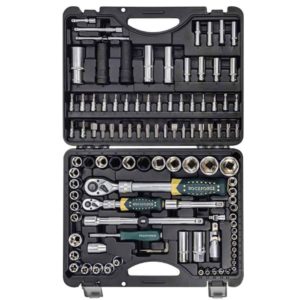 Набор инструментов с телескопическими трещотками 108 предметов ROCKFORCE RF-41082-5L
